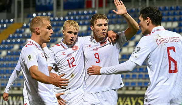 Cho mượn sang Napoli, Hojlund thăng hoa giúp Đan Mạch tiến gần World Cup