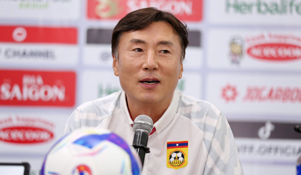 Tôn trọng U22 Việt Nam, HLV Ha Hyeok Jun vẫn đặt mục tiêu cùng Lào gây bất ngờ