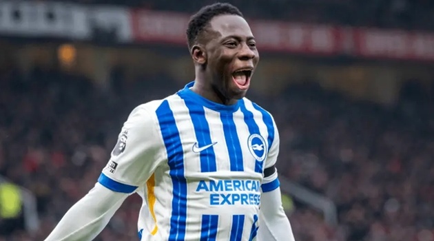 Arsenal đối đầu Liverpool và MU trong cuộc đua ký cầu thủ Brighton