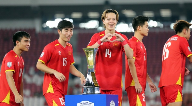Viktor Lê bày tỏ niềm hạnh phúc sau khi U23 Việt Nam vô địch Đông Nam Á