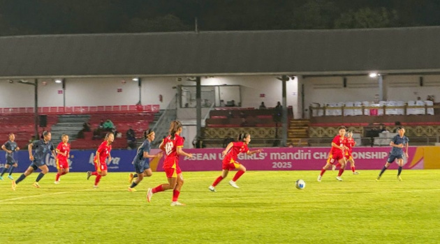 U16 nữ Việt Nam ra quân ấn tượng với chiến thắng 5-0 trước Campuchia