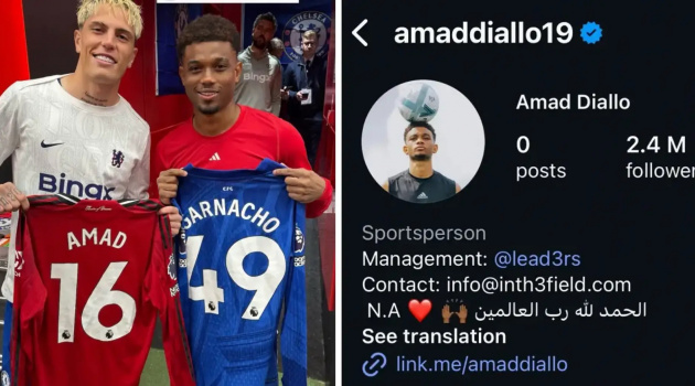 Amad Diallo đối mặt bão chỉ trích, Manchester United phải vào cuộc trấn an