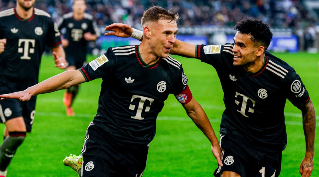 Bayern Munich cân bằng kỷ lục châu Âu với chiến thắng 3-0 trước Gladbach