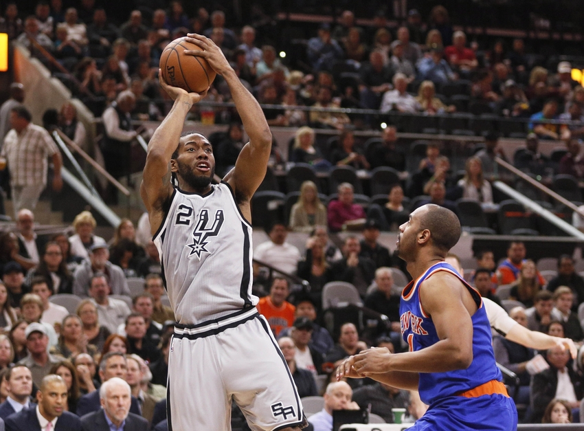 arron-afflalo-kawhi-leonard-nba-new-york-knicks-san-antonio-spurs